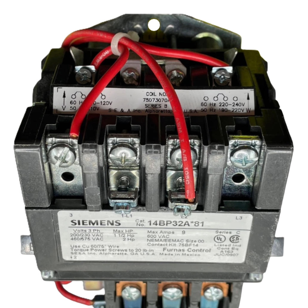 Siemens NEMA Size 00 Starter