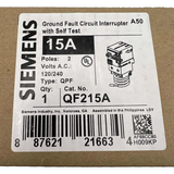 Siemens QF215A - 15 Amp Ground Fault Circuit Breaker