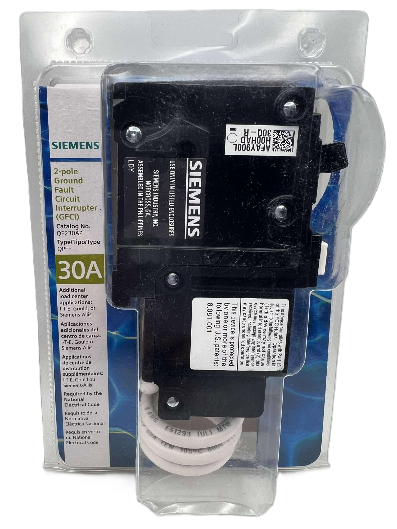 Siemens QF230A - 30 Amp Ground Fault Circuit Breaker