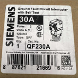 Siemens QF230A - 30 Amp Ground Fault Circuit Breaker