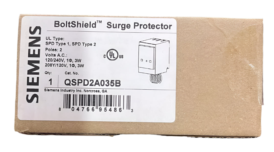 Siemens QSPD2A035B - BoltShield Surge Protector