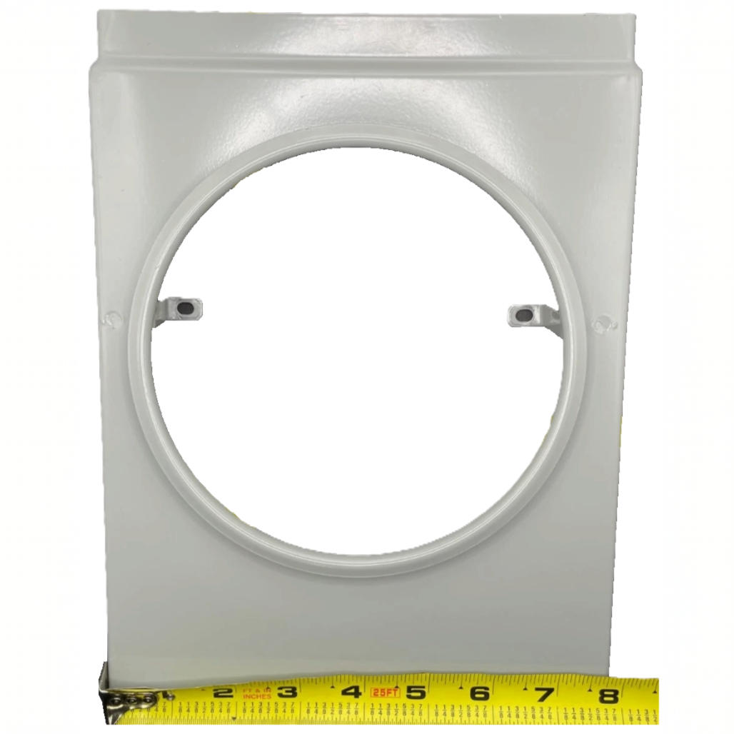 Siemens Ringed Meter Socket Cover, 10-5/8" x 7-3/4"