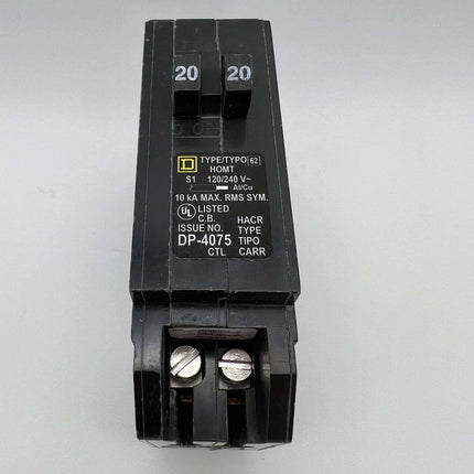 Square D HOMT2020 - 20 Amp Tandem Circuit Breaker