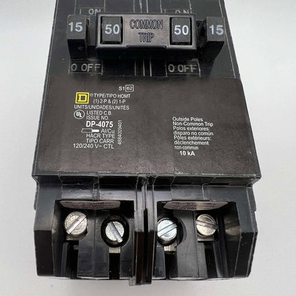 Square D HOMT1515250 Quad Tandem Circuit Breaker