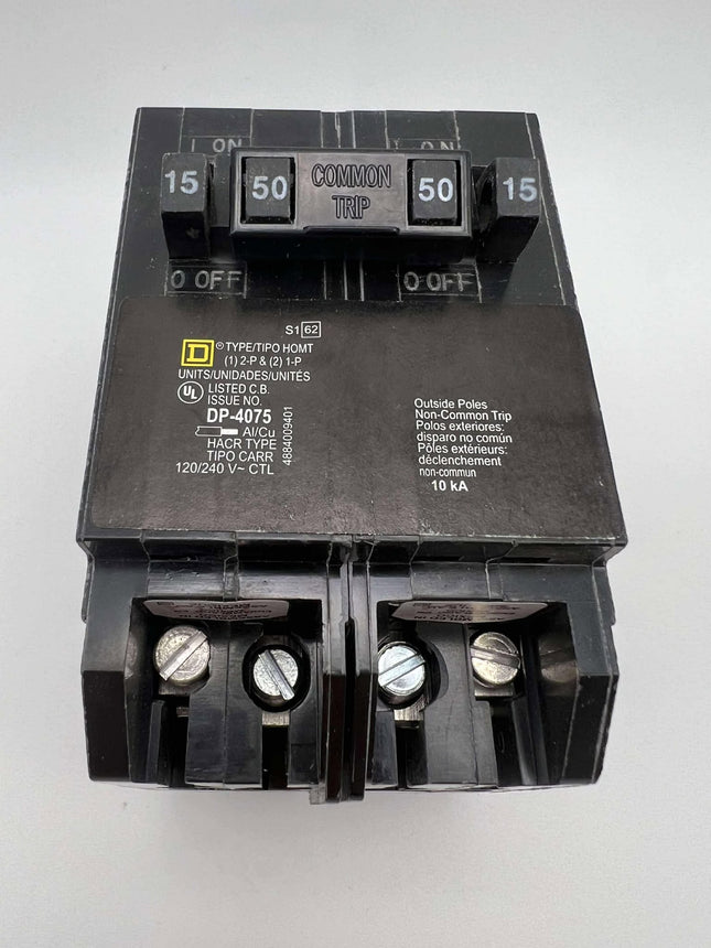 Square D HOMT1515250 Quad Tandem Circuit Breaker