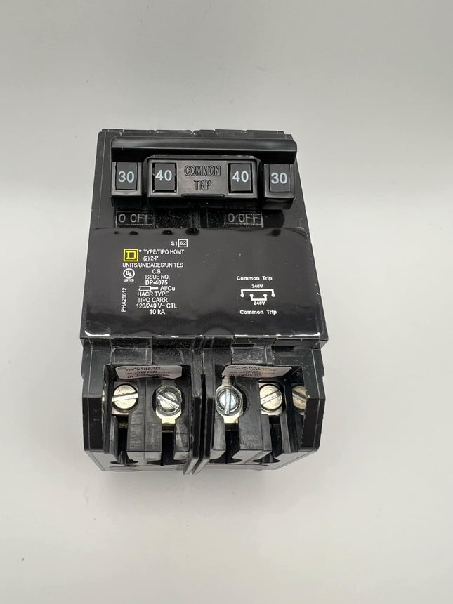 Square D HOMT230240 - 30 & 40 Amp Quad Circuit Breaker