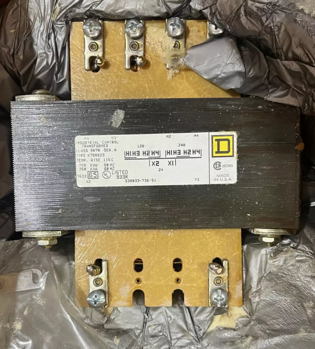 Square D 750VA Industrial Control Transformer