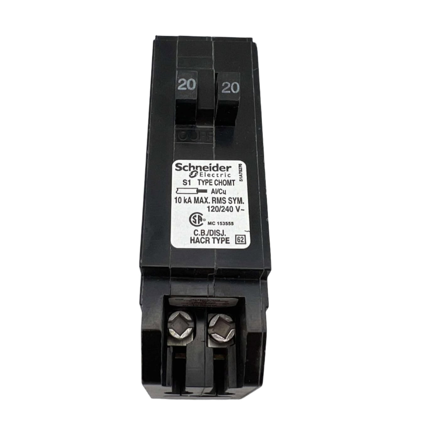 Square D CHOMT2020 - 20 Amp Tandem Circuit Breaker