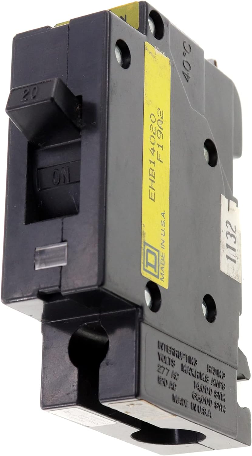 Square D EHB14020 - 20 Amp, Bolt-In Circuit Breaker