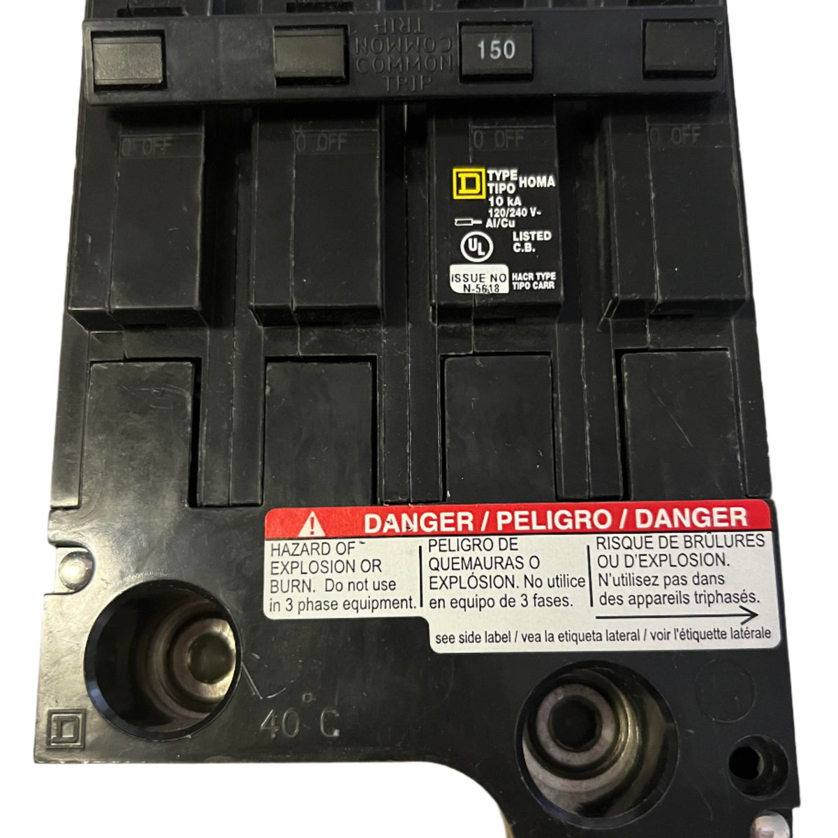 New Square D 150 Amp Circuit Breaker - HOM2150BB | Arck Electric – Arck ...