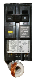 Square D HOM240GFI - 40 Amp GFCI Circuit Breaker