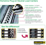 Square D HOM816M150PFTRB - 150 Amp, 8 Space Outdoor Load Center