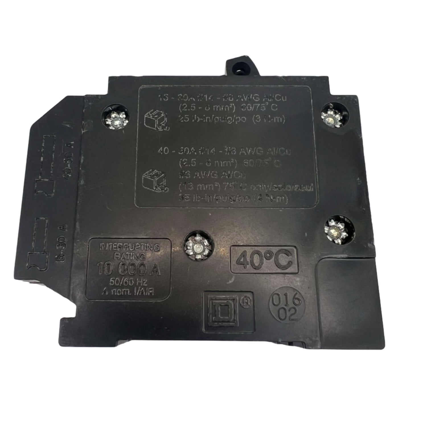 Square D HOMT 20 & 30 Amp Quad Tandem Circuit Breaker