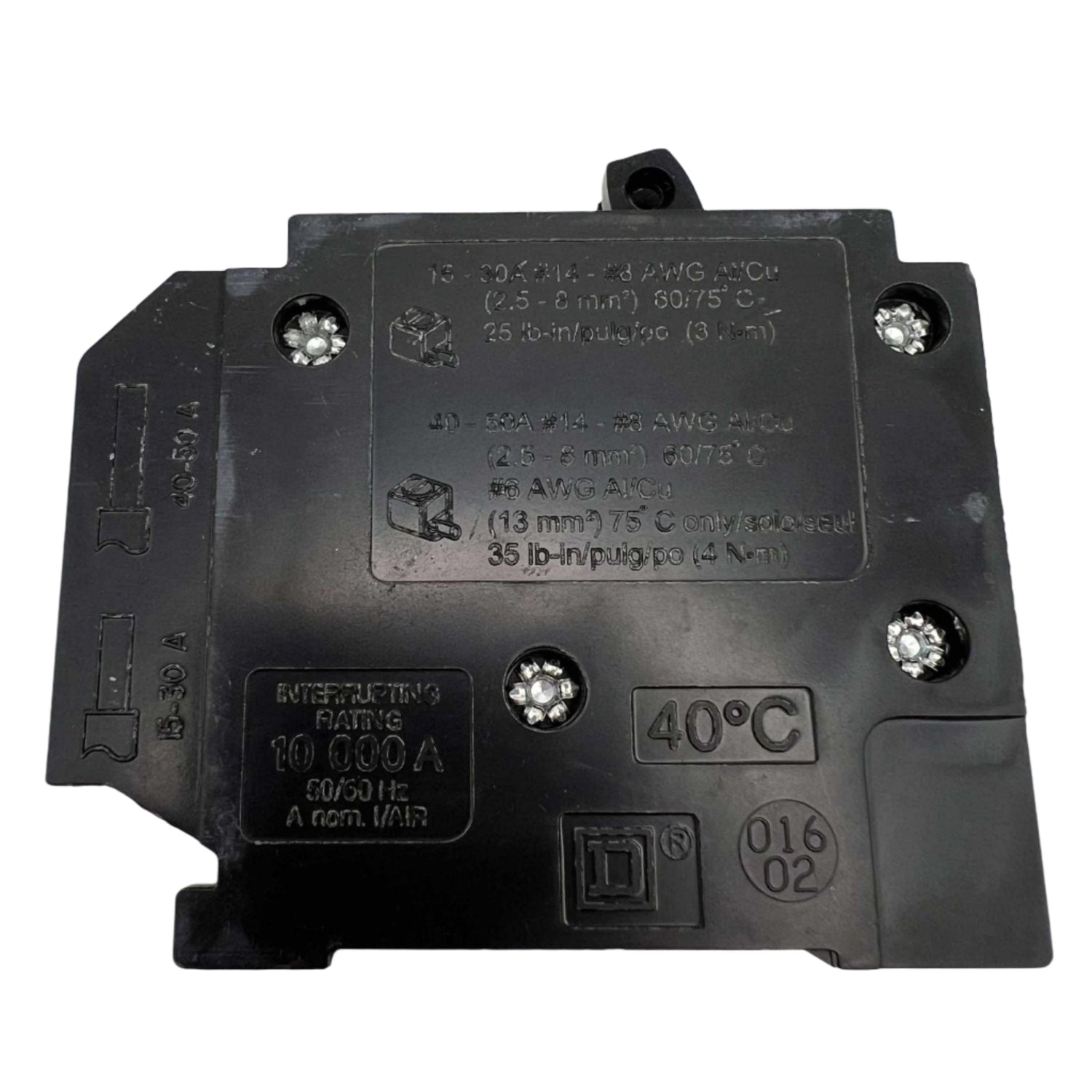 Square D 20 Amp Tandem Circuit Breaker