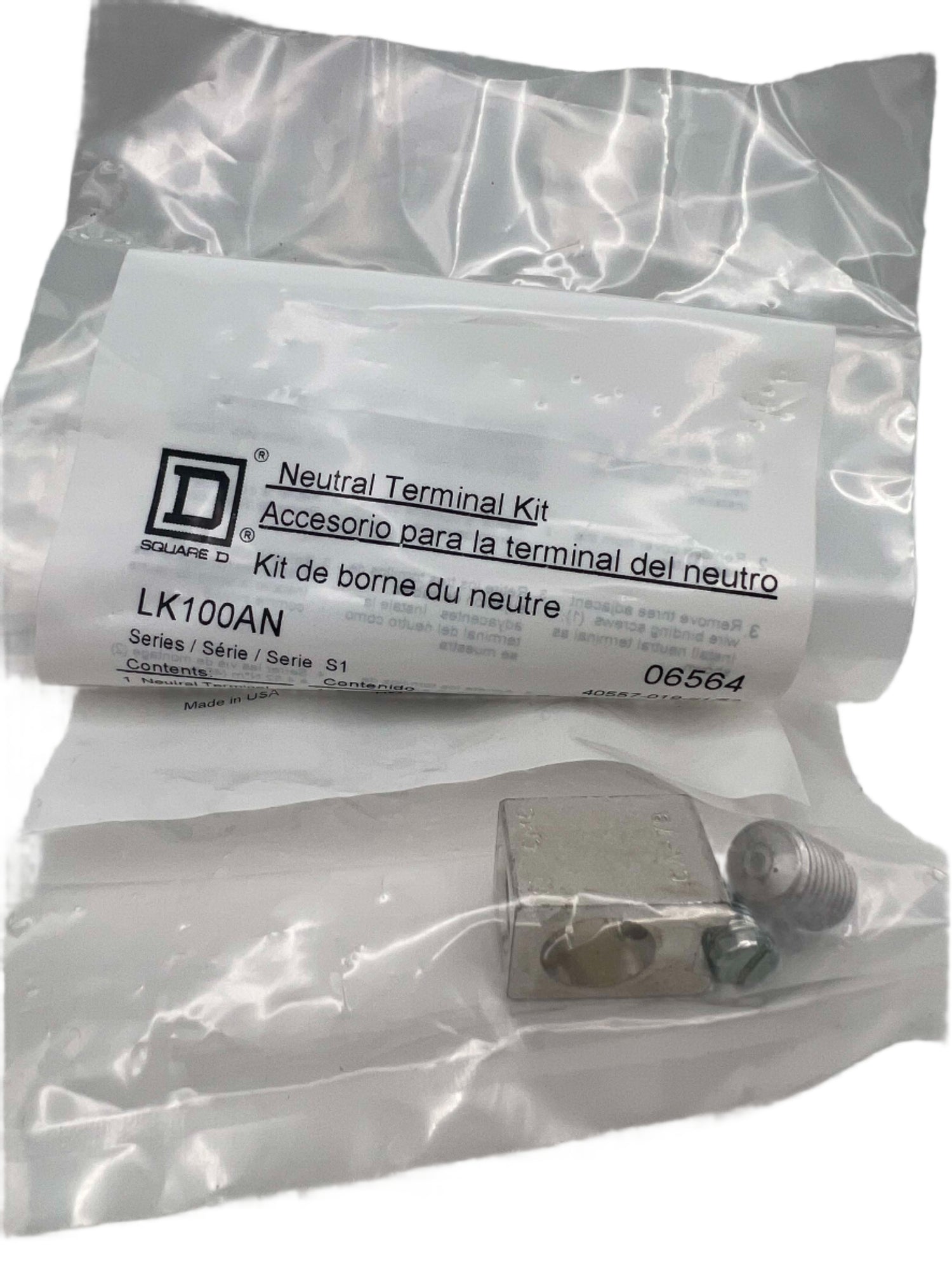 Square D LK100AN - Neutral Terminal Kit