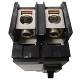 Electrical contactor component on a white background