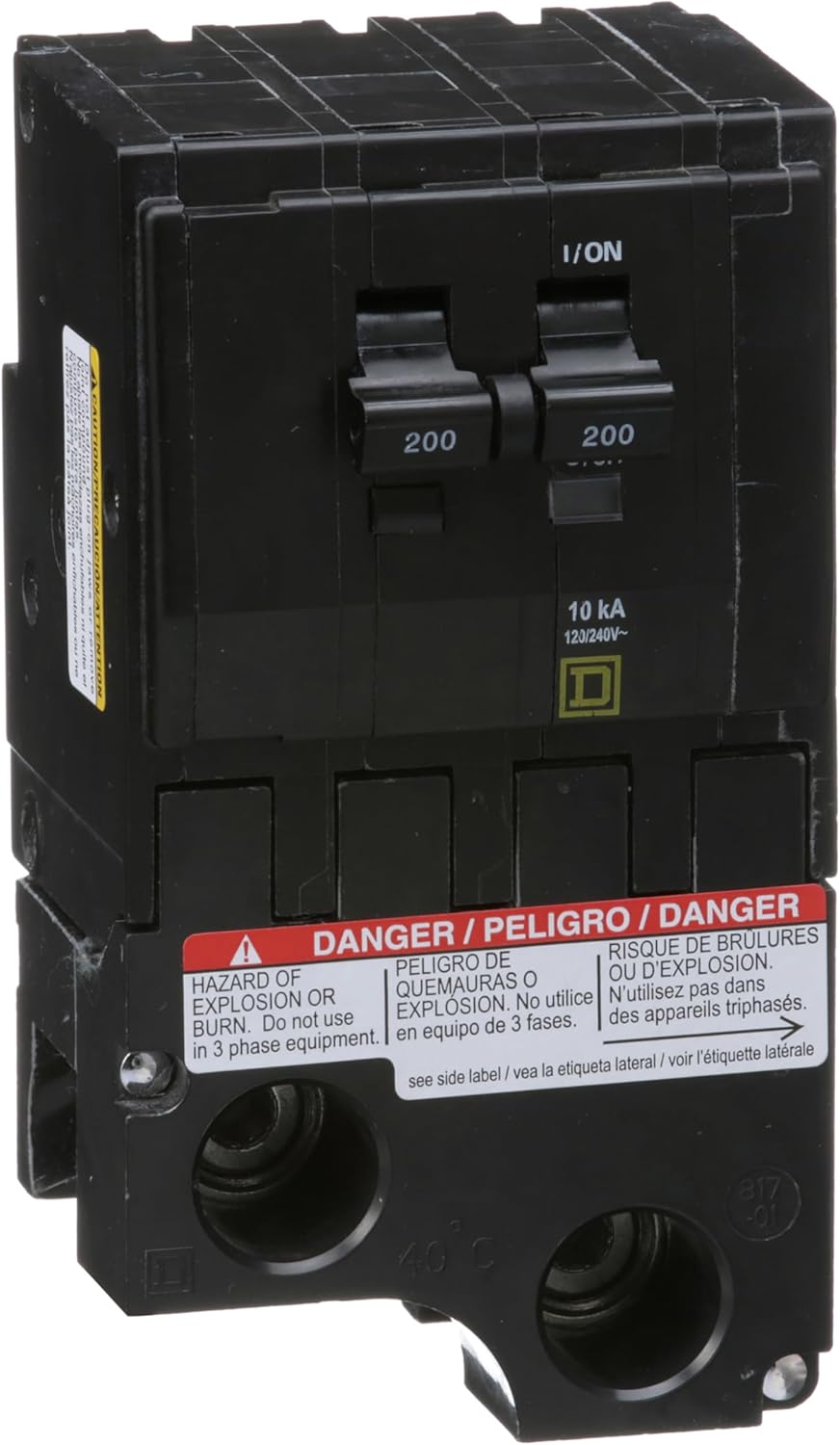Square D QO2200 - 200 Amp Main Circuit Breaker