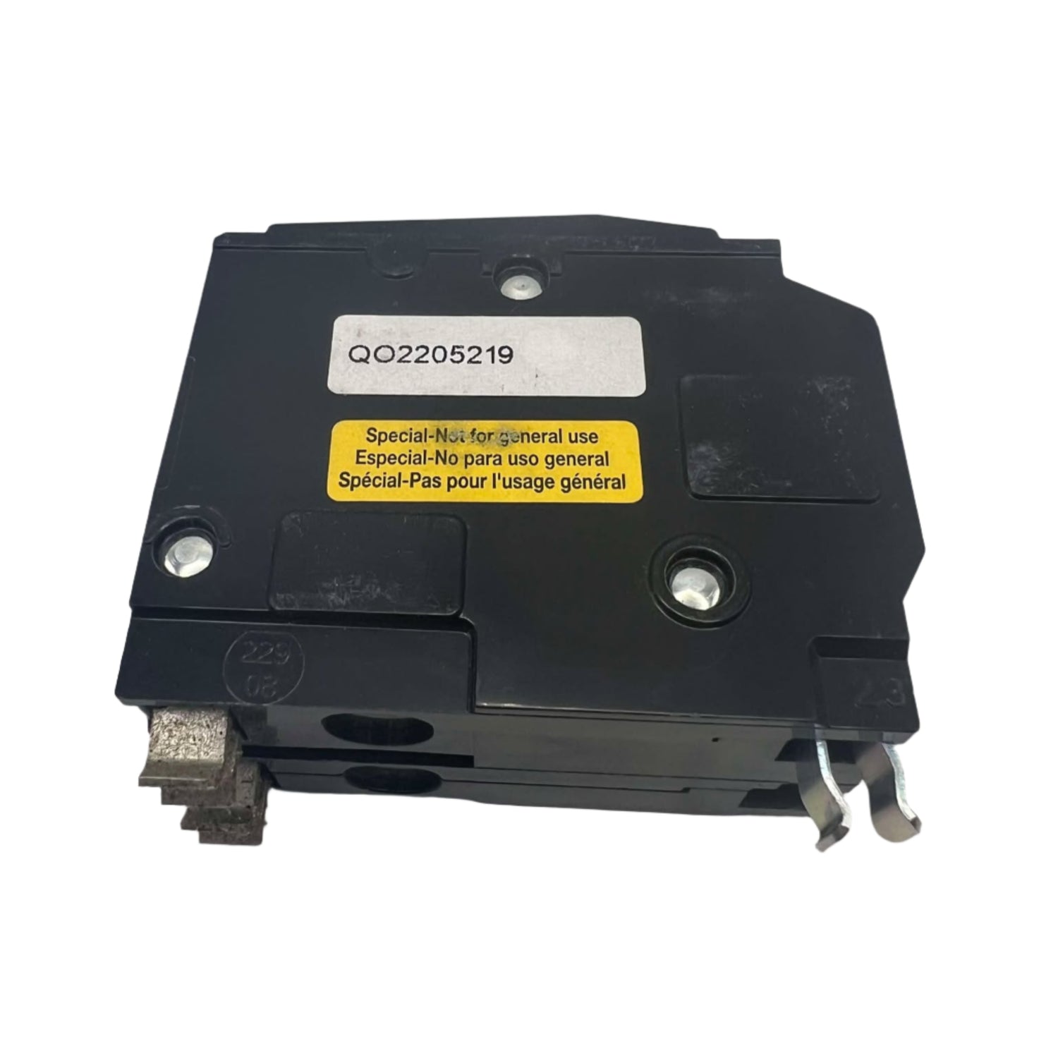 Square D QO 20 Amp Circuit Breaker with High Amp Lugs