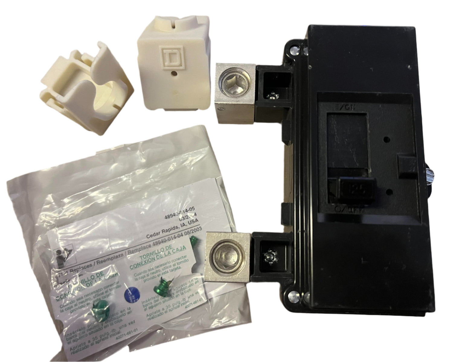 Square D QOM2125VH - 125 Amp Bolt-On Main Circuit Breaker