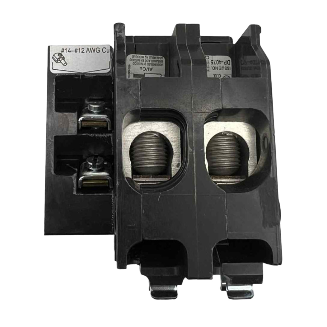 Square D QO 125 Amp, 2 Pole, Bolt-On Circuit Breaker With Shunt Trip