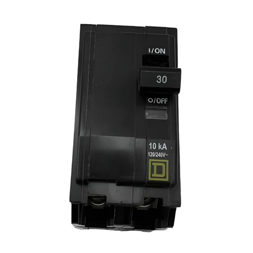 Square D QO 30 Amp, 2 Pole, Bolt-On Circuit Breaker With Ring Tongue