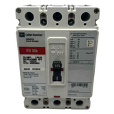 Eaton FD 3 Pole, 25 Amp Feed-Thru Circuit Breaker