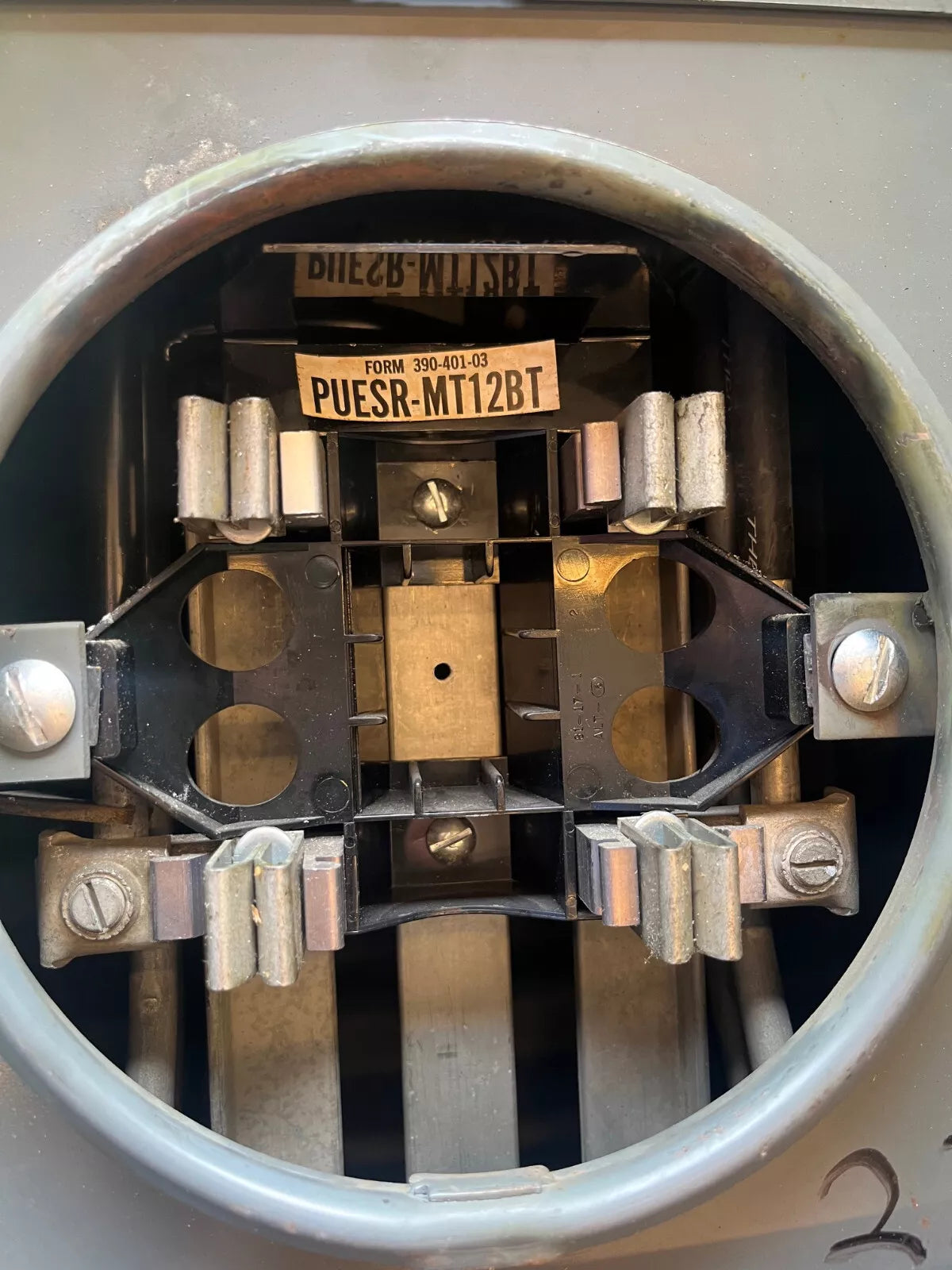 Zinsco 125 Amp Meter Socket