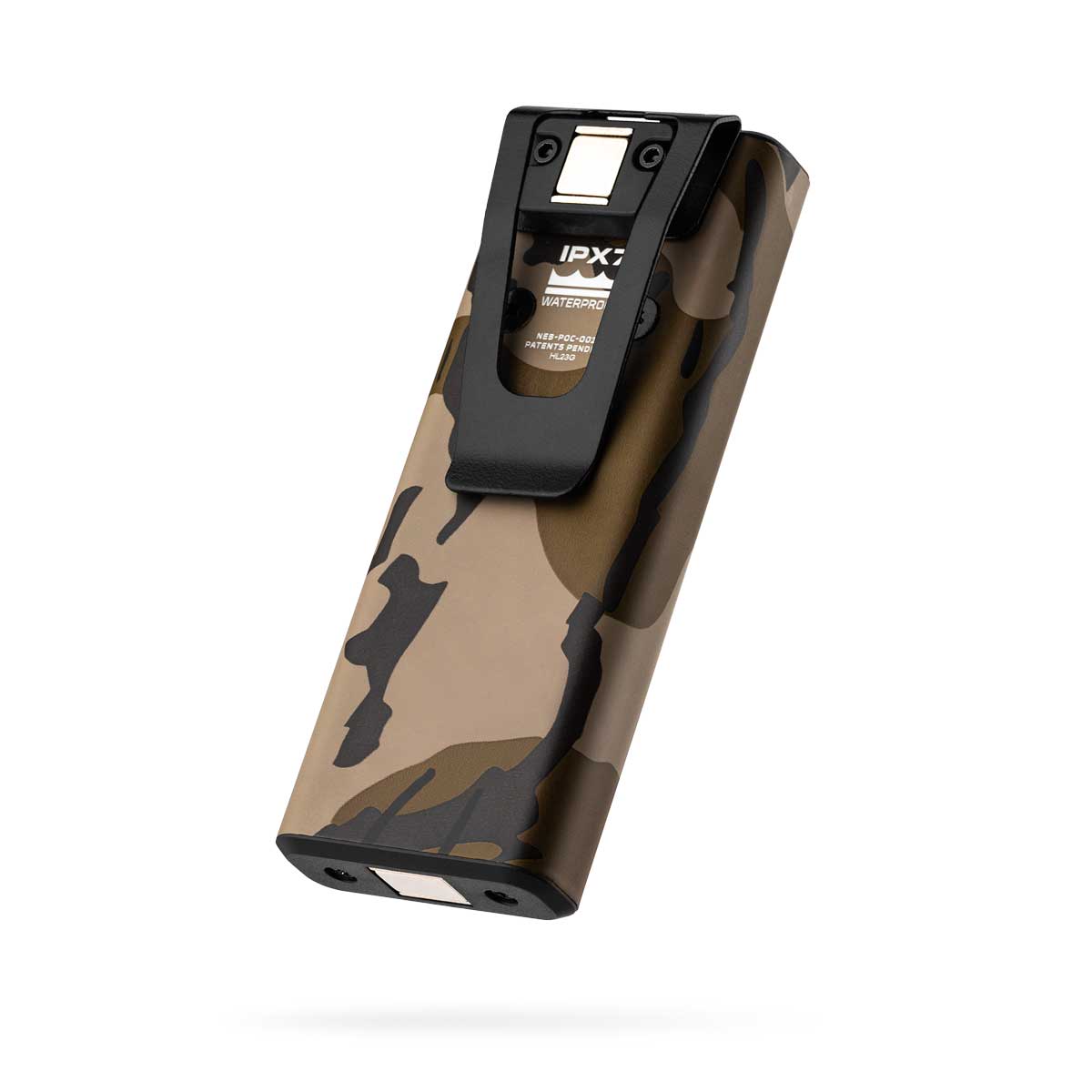 NEBO & Mossy Oak Bottomland Slim+ 1200 Rechargeable Pocket Light with Power Bank and Red Laser Pointer