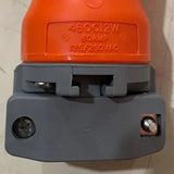Hubbell Connector Body, 460C12W, 60 Amp, 125/250 VAC, 3 Pole, 4 Wire