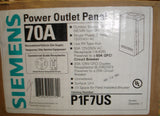 NEW Siemens P1F7US Outdoor Power outlet box 20 & 50 Amp GFI Receptacles
