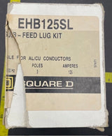 EHB125SL, Bolt in Lug Block, Square D, 3 Phase, 125 Amp