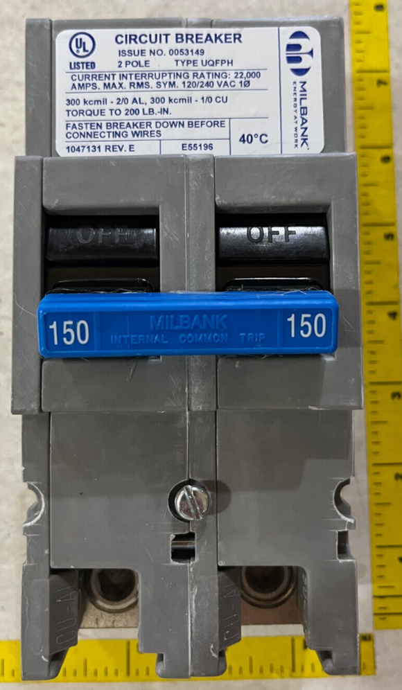 Milbank UQFPH150 - 150 Amp Circuit Breaker