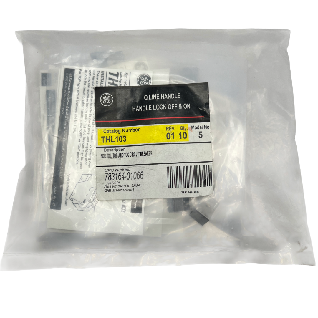 GE Q Line Handle Lock Off & On, Bag of 10