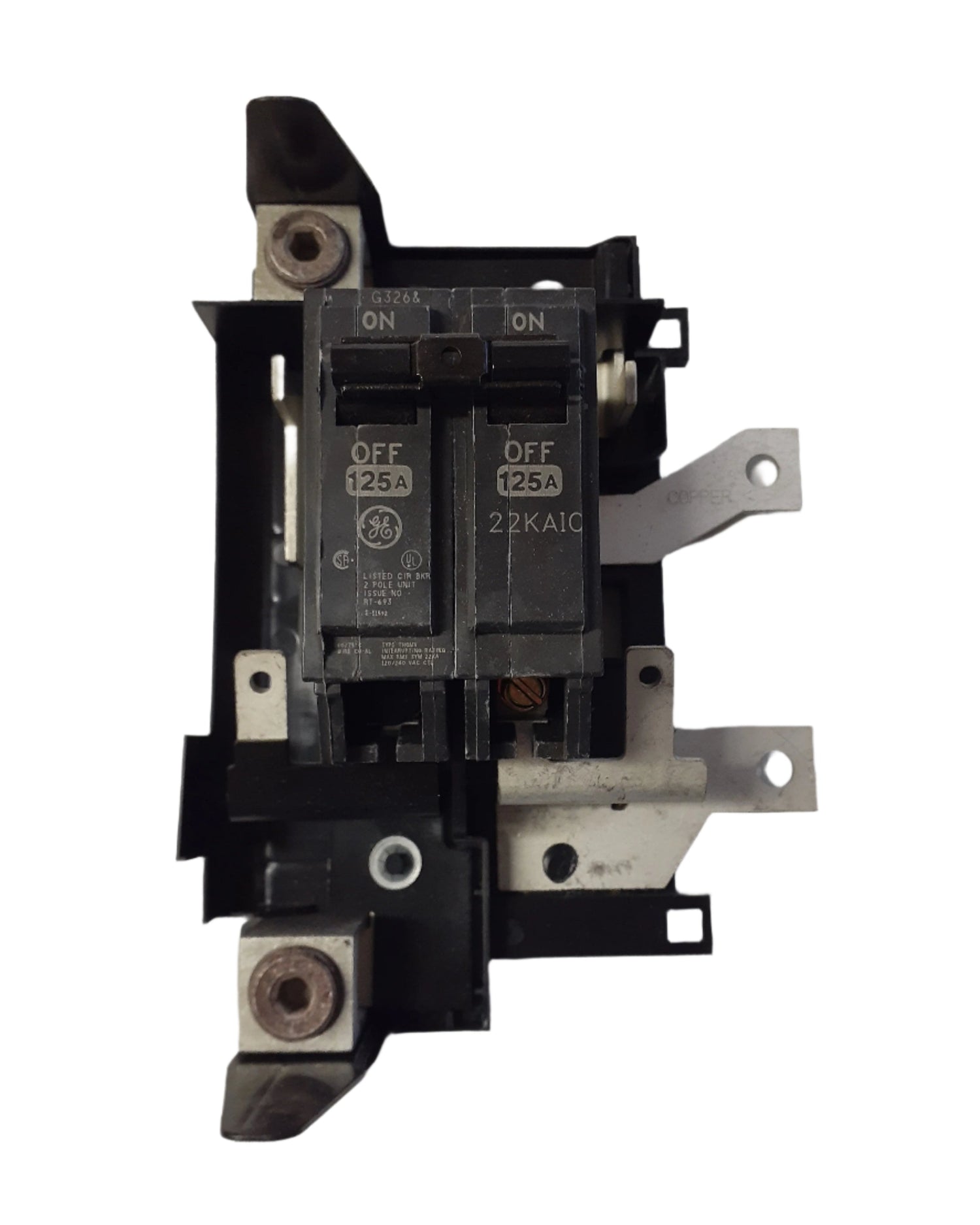 GE THQMV125D - 125 Amp Bolt-On Main Circuit Breaker