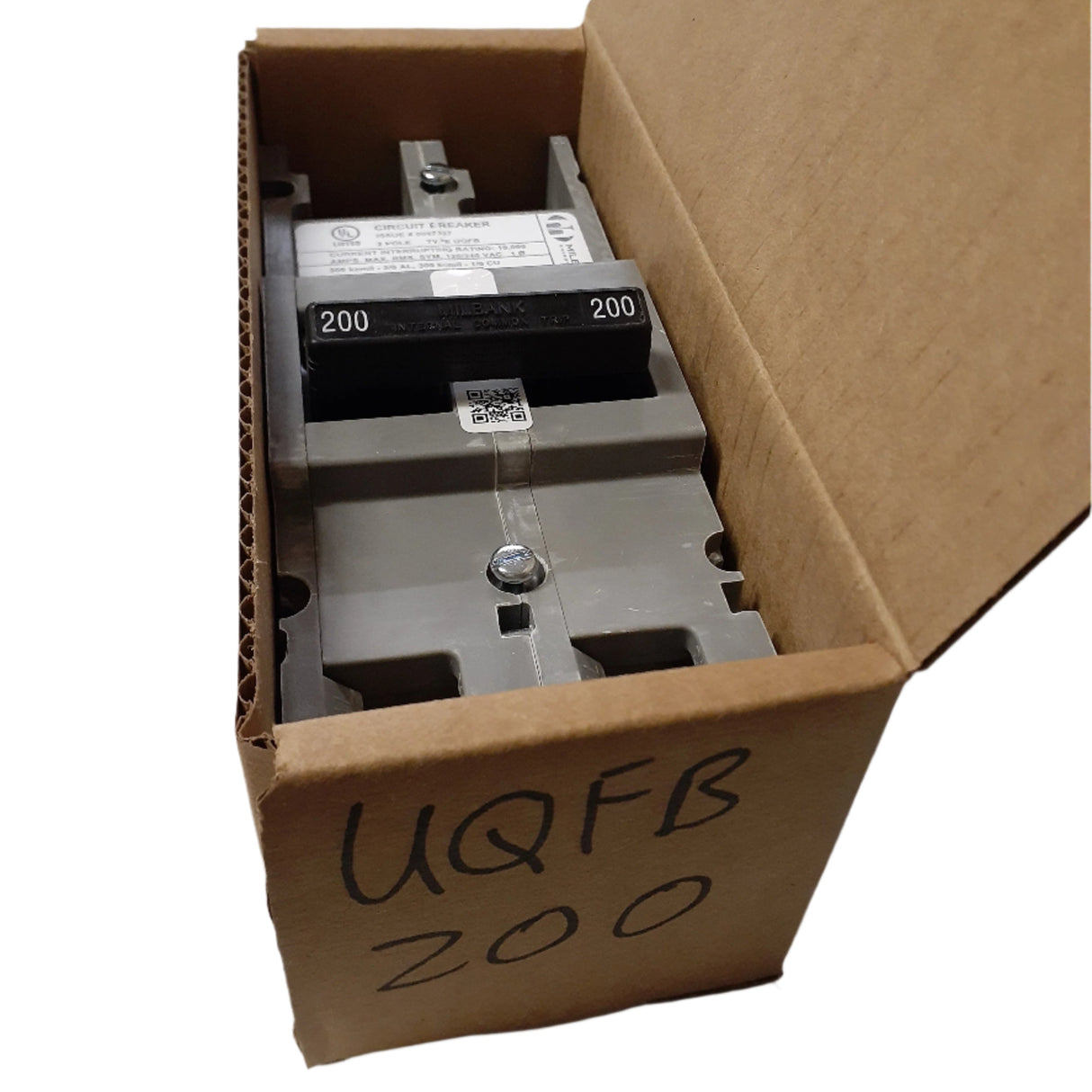 Milbank UQFB200 - 200 Amp Bolt-On Circuit Breaker