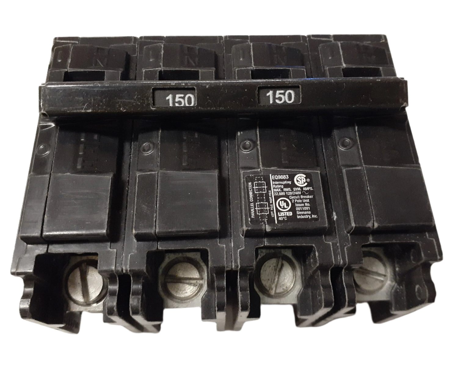 Siemens EQ9683 - 150 Amp, 4 Pole Main Breaker