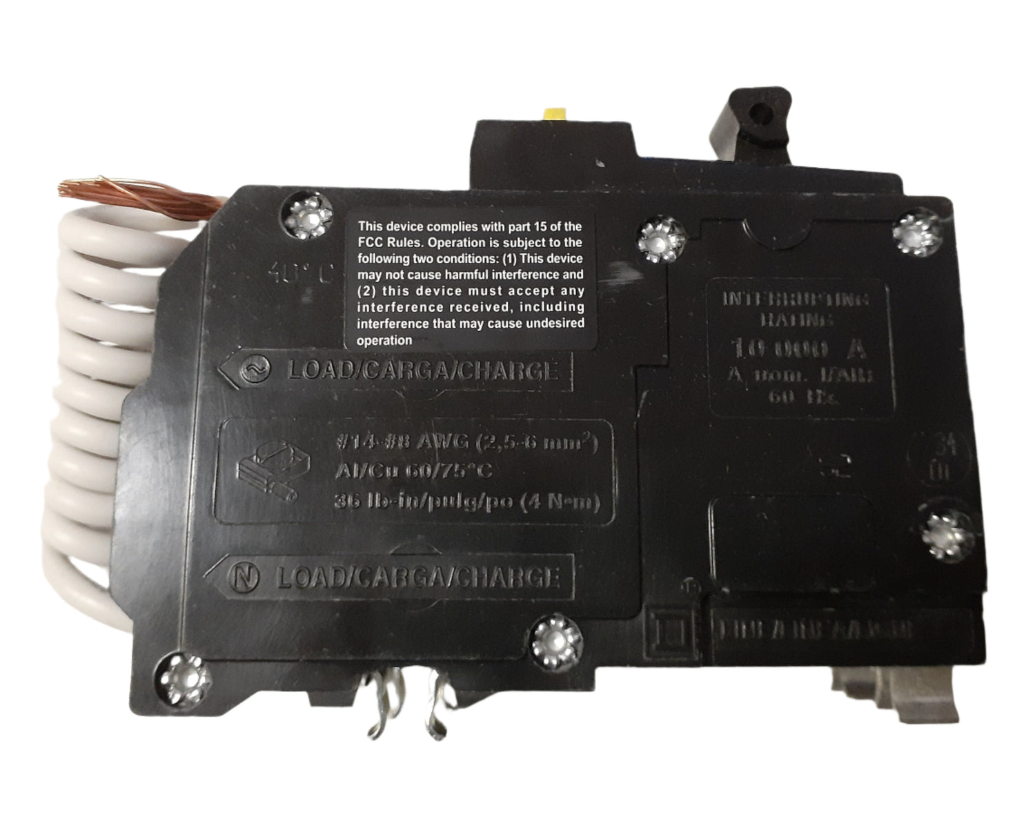 Square D QO250GFI - 50 Amp GFCI Circuit Breaker